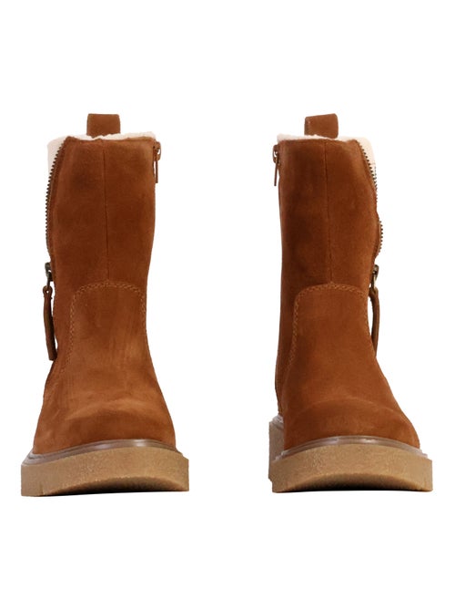 Bottines Cuir The Divine Factory Alénoa - Kiabi