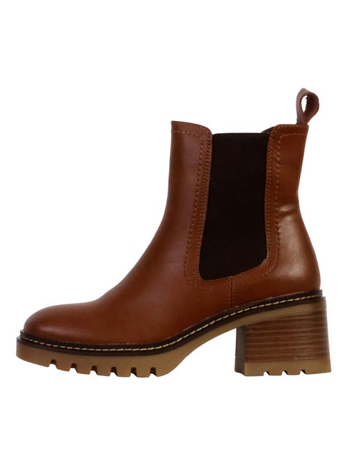 Bottines Cuir The Divine Factory Alénoa - Kiabi