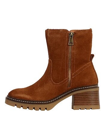 Bottines Cuir The Divine Factory Alénoa