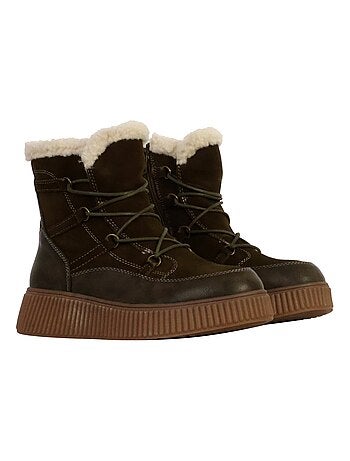 Bottines Cuir The Divine Factory Alénoa