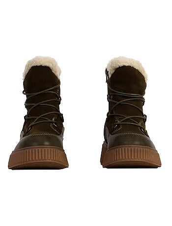 Bottines Cuir The Divine Factory Alénoa