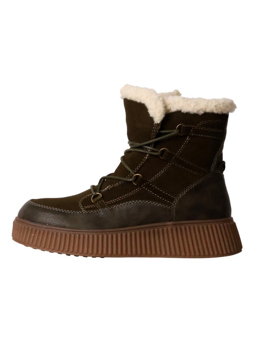 Bottines Cuir The Divine Factory Alénoa - Kiabi
