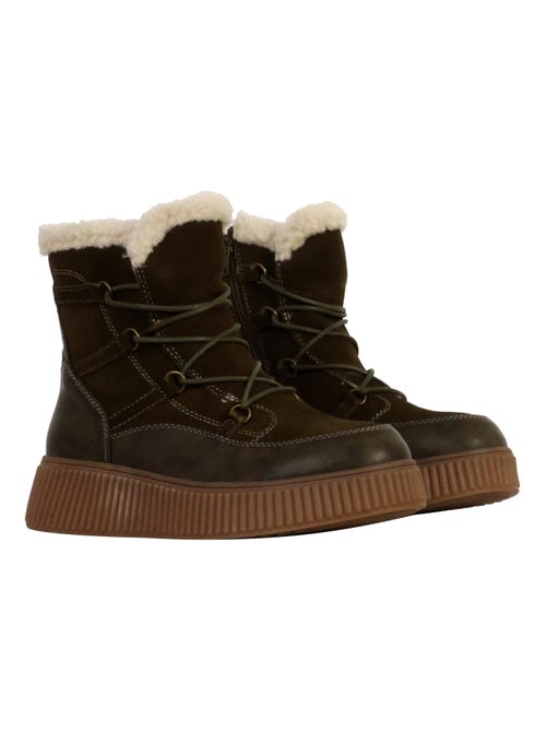 Bottines Cuir The Divine Factory Alénoa - Kiabi