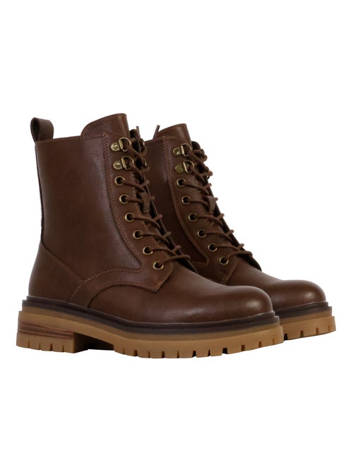 Bottines Cuir The Divine Factory Alénoa - Kiabi