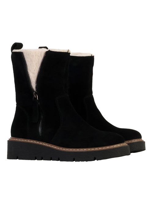 Bottines Cuir The Divine Factory Alénoa - Kiabi