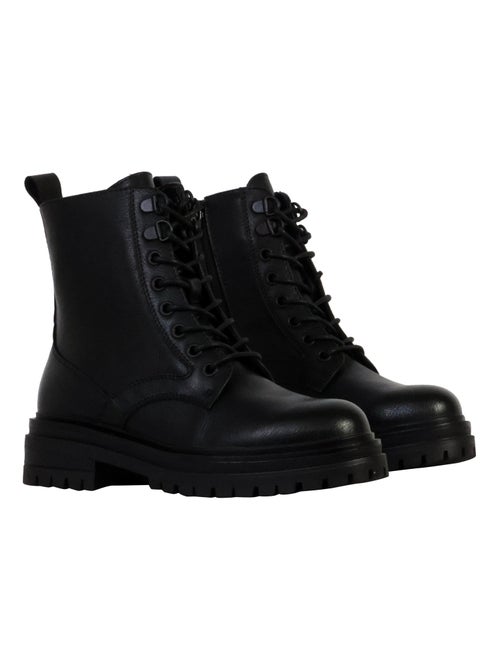 Bottines Cuir The Divine Factory Alénoa - Kiabi