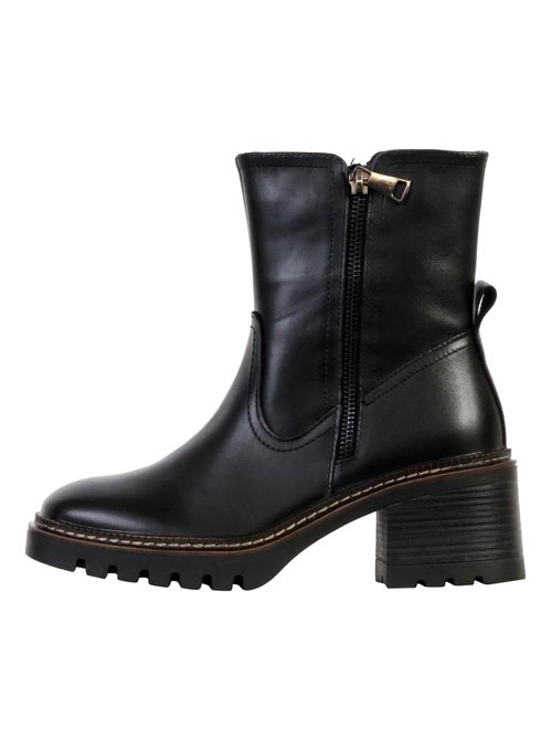 Bottines Cuir The Divine Factory Alénoa - Kiabi