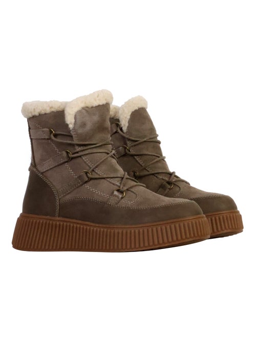 Bottines Cuir The Divine Factory Alénoa - Kiabi