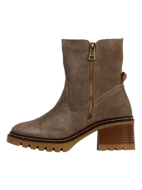 Bottines Cuir The Divine Factory Alénoa - Kiabi