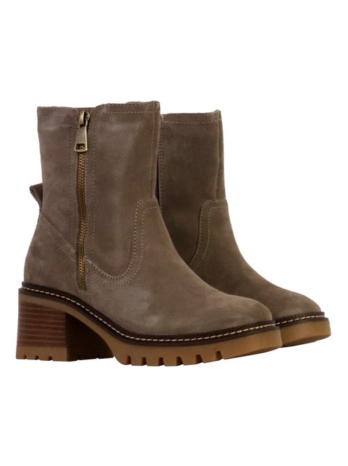Bottines Cuir The Divine Factory Alénoa - Kiabi
