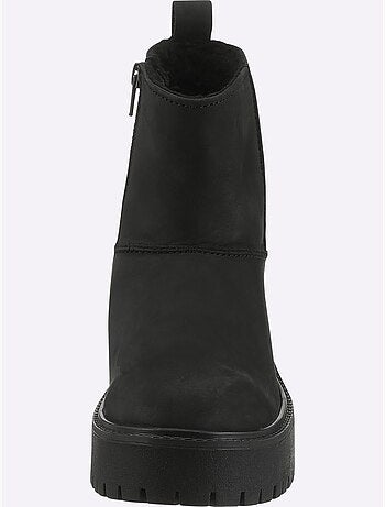Bottines cuir vachette - helline