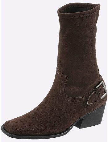 Bottines de fabrication espagnole - taille standard - helline