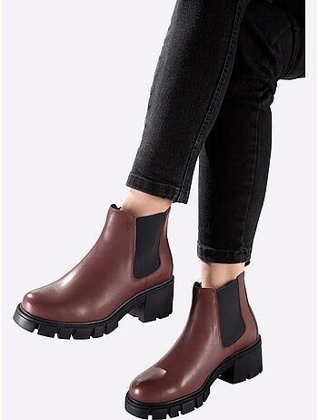 Bottines de fabrication portugaise - taille standard - helline