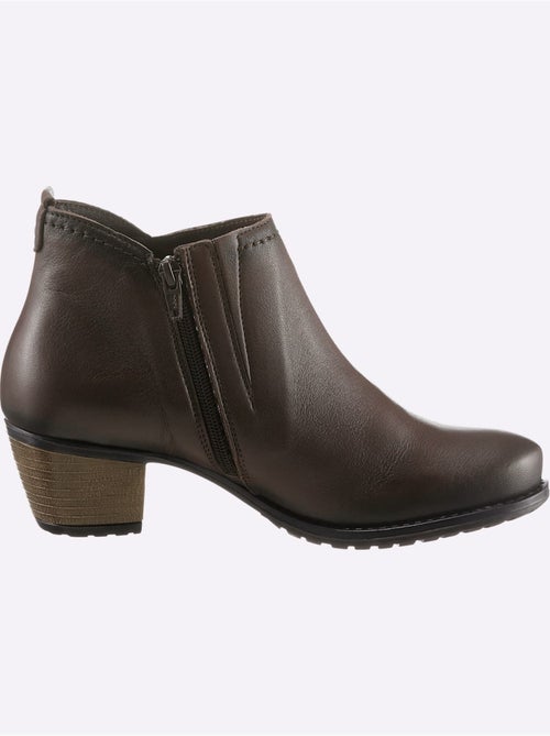Bottines De Fabrication Portugaise - Taille Standard - helline - Kiabi