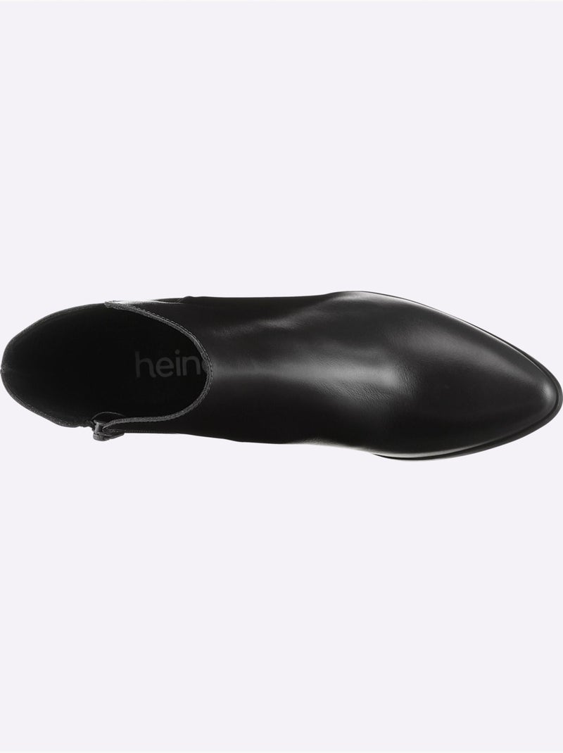 Bottines De Fabrication Portugaise - Taille Standard - Helline Marron - Kiabi
