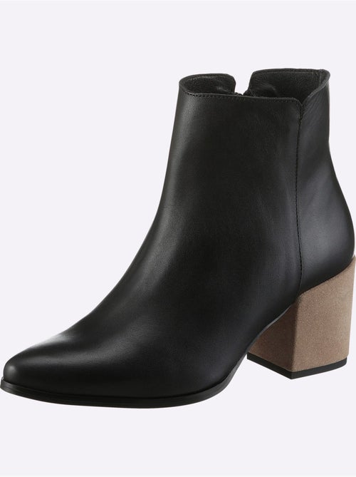 Bottines De Fabrication Portugaise - Taille Standard - helline - Kiabi