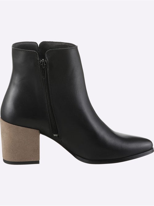 Bottines De Fabrication Portugaise - Taille Standard - helline - Kiabi