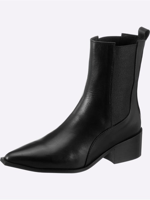 Bottines De Fabrication Portugaise - Taille Standard - Helline - Kiabi Bottines De Fabrication Portugaise - Taille Standard - Helline - Kiabi