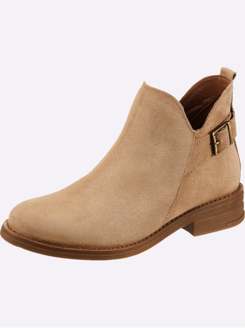 Bottines de fabrication portugaise - taille standard - helline - Kiabi Bottines de fabrication portugaise - taille standard - helline - Kiabi