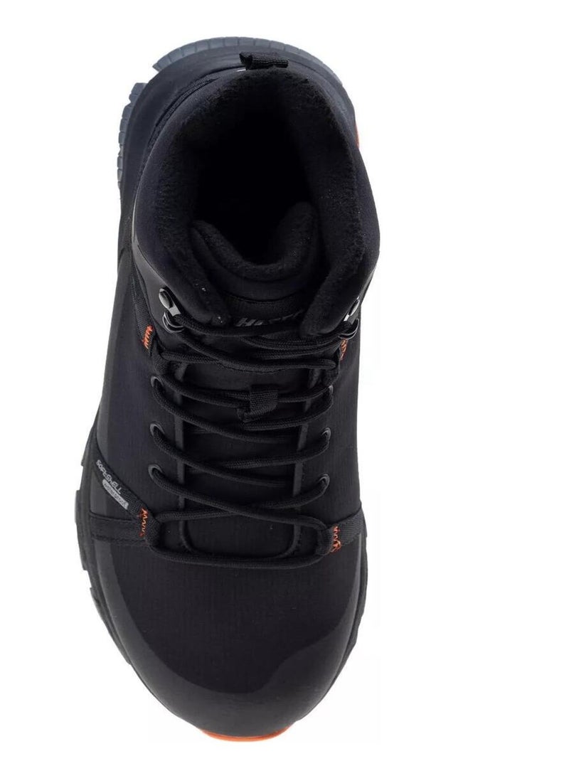 Bottines de marche himba - hi-tec Noir Orange - Kiabi