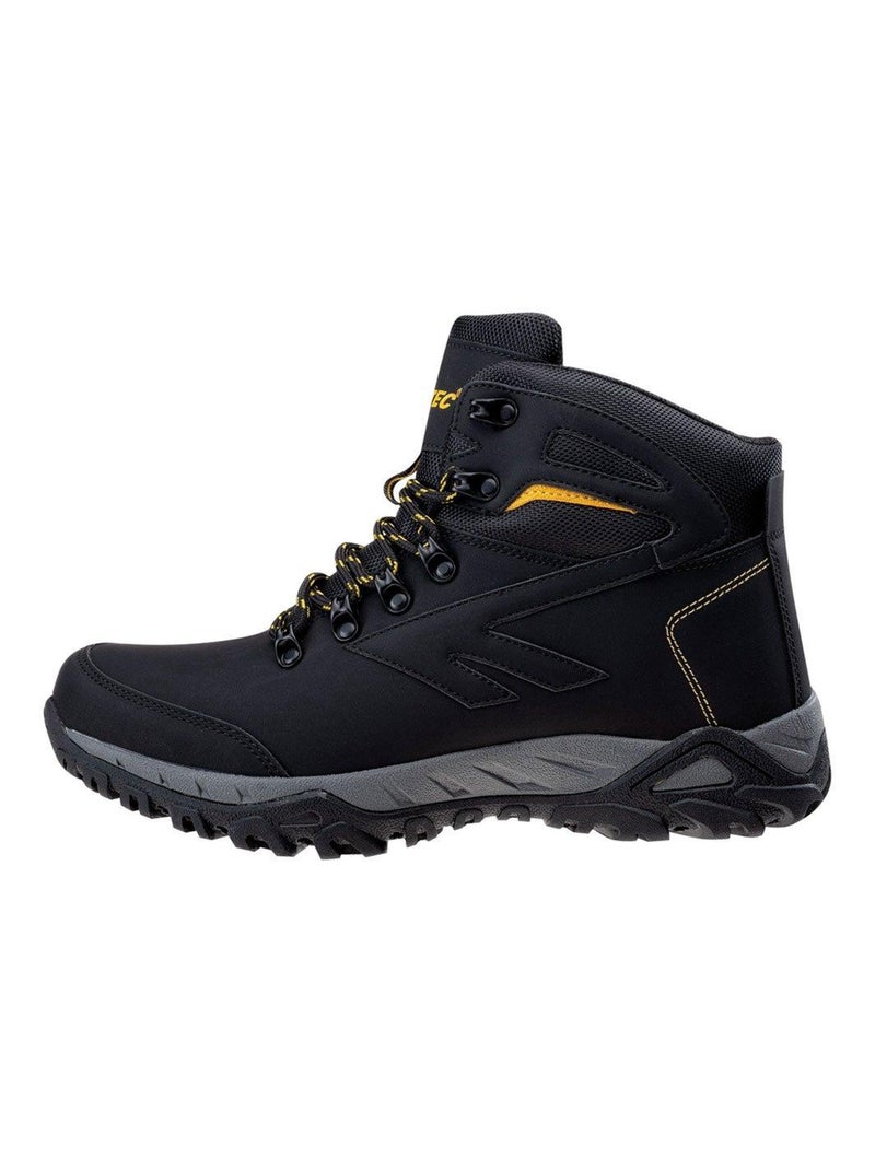 Bottines de marche medin - hi-tec Noir Vert - Kiabi