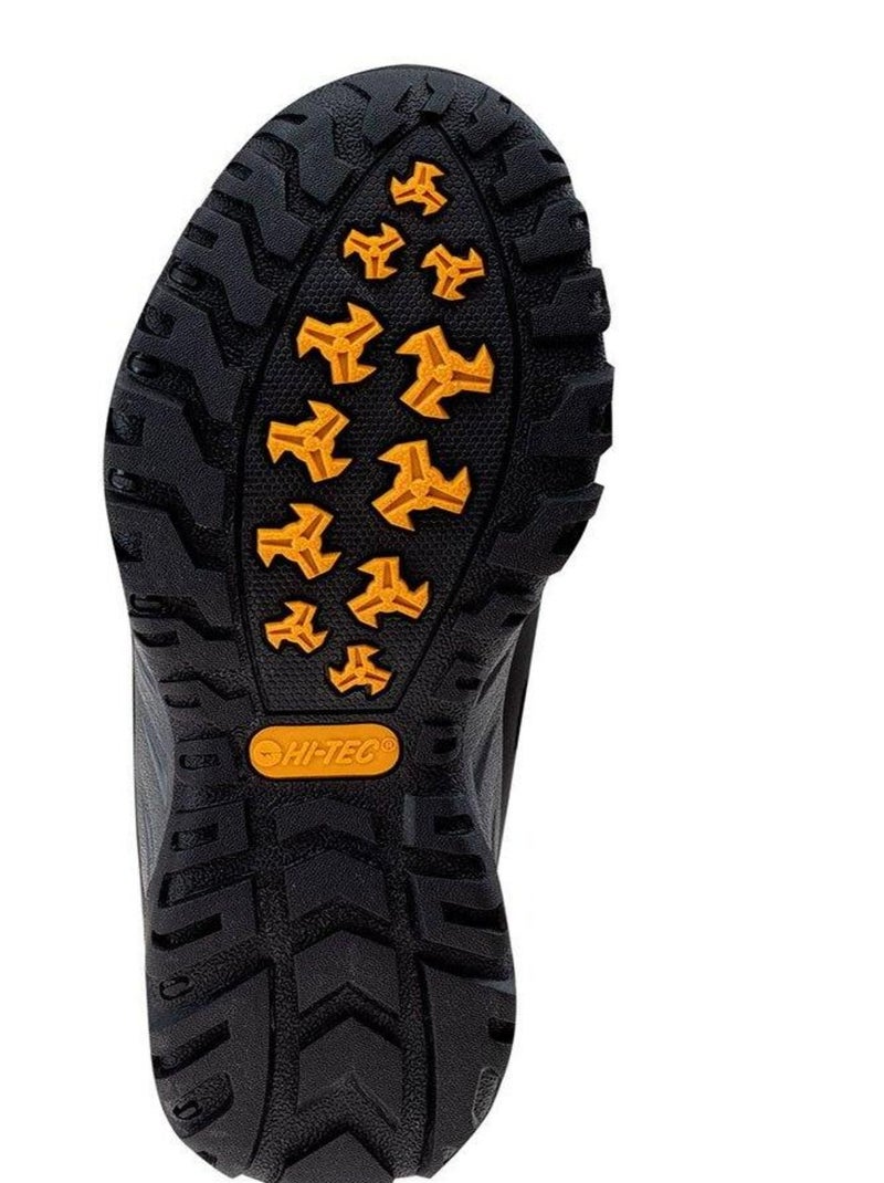 Bottines de marche medin - hi-tec Noir Vert - Kiabi