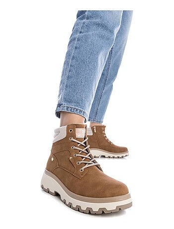 Bottines décontractées à fermeture éclair Xti