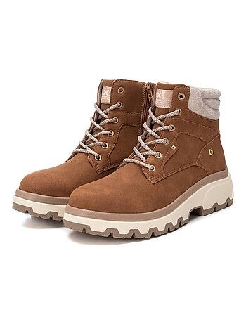 Bottines décontractées à fermeture éclair Xti
