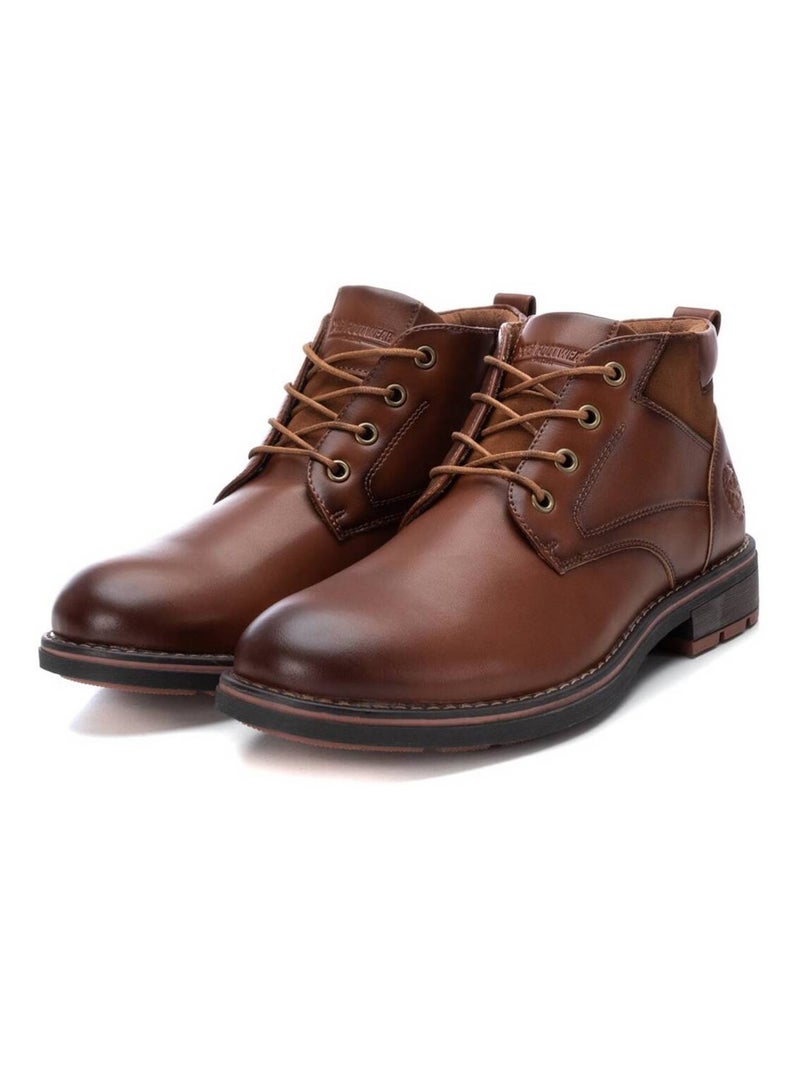 Bottines décontractées à fermeture éclair Xti Camel - Kiabi