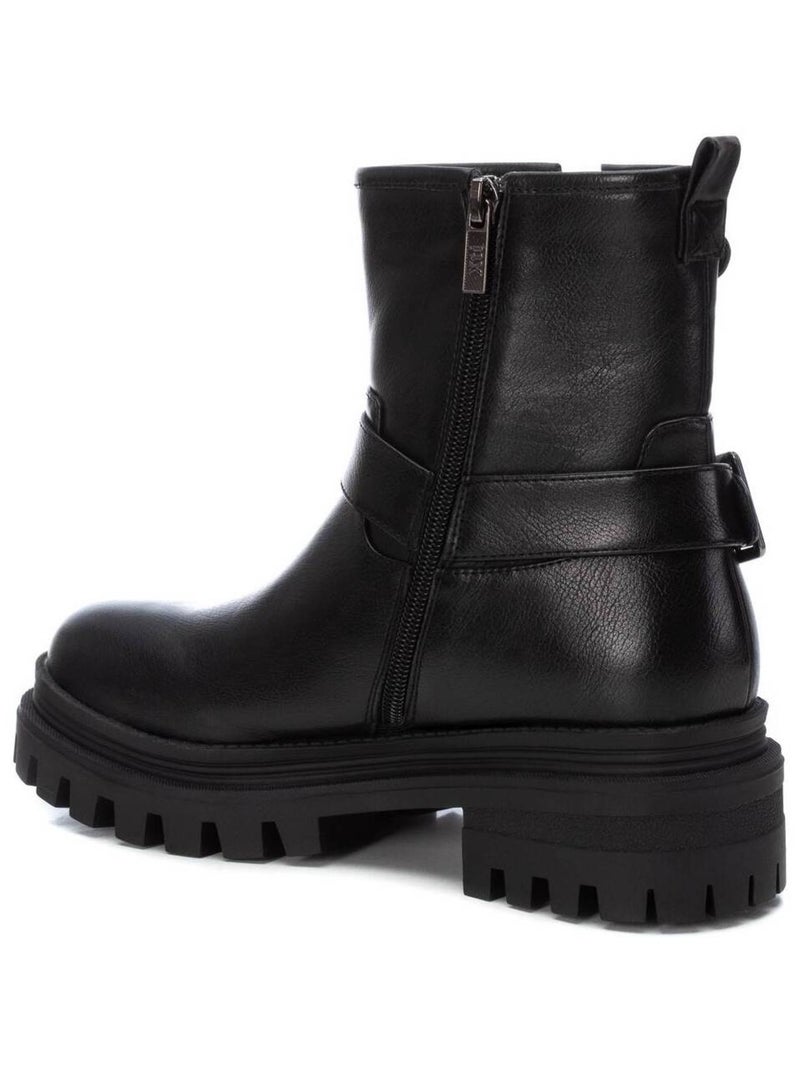 Bottines décontractées à fermeture éclair Xti - Noir - Femme - 49.95