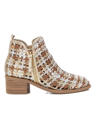 Bottines décontractées avec fermeture éclair