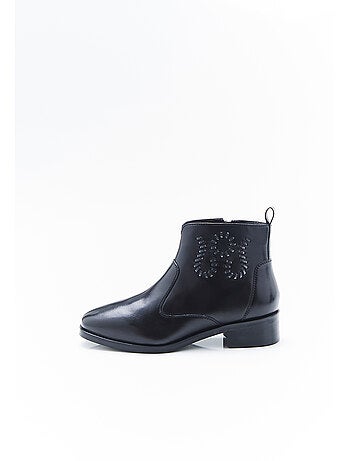 Bottines dessus cuir mouton - Damart