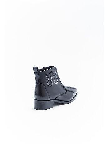 Bottines dessus cuir mouton - Damart