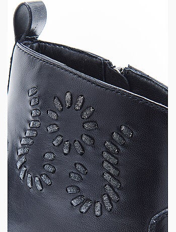 Bottines dessus cuir mouton - Damart