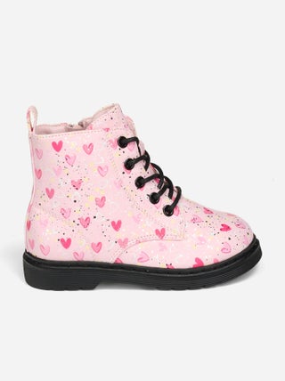 Bottines détail cœur