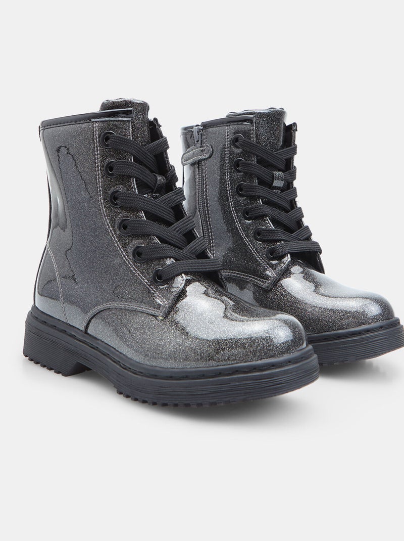 Bottines d'hiver BATA Gris - Kiabi