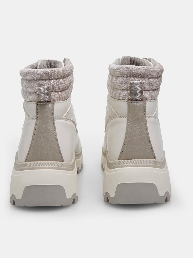 Bottines d'hiver casual confortables  BATA Beige - Kiabi