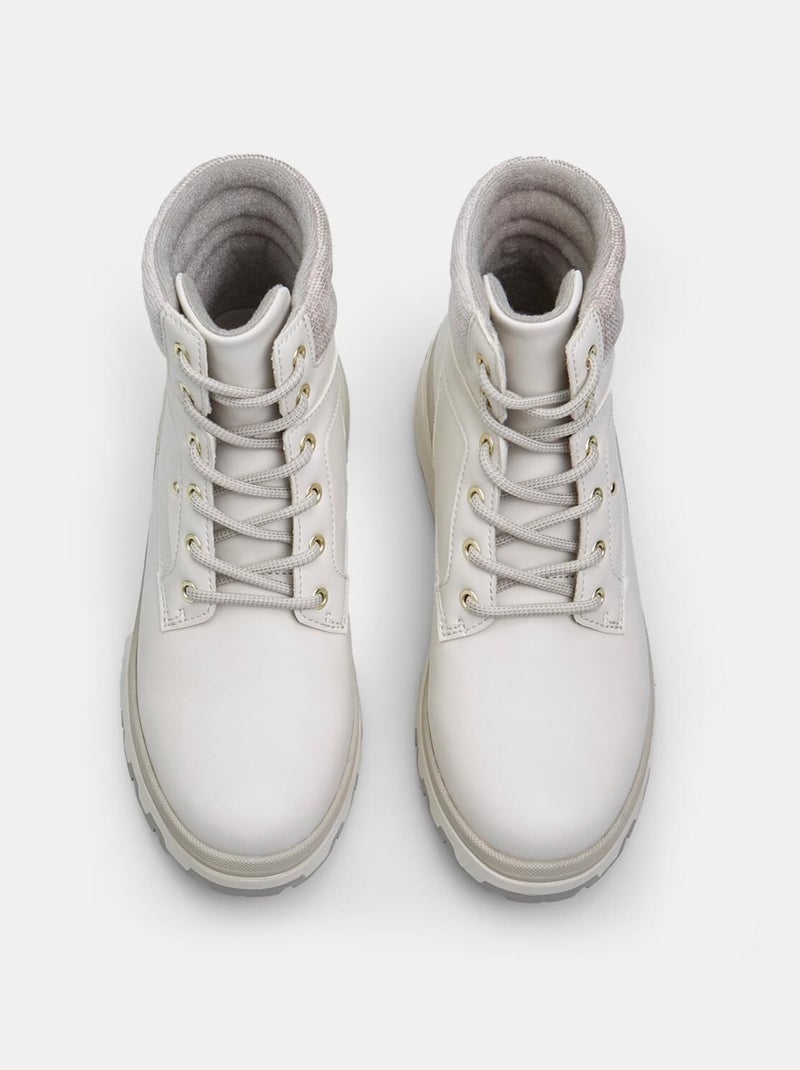 Bottines d'hiver casual confortables  BATA Beige - Kiabi
