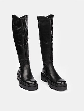 Bottines d'hiver en cuir BATA