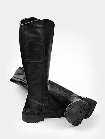 Bottines d'hiver en cuir BATA