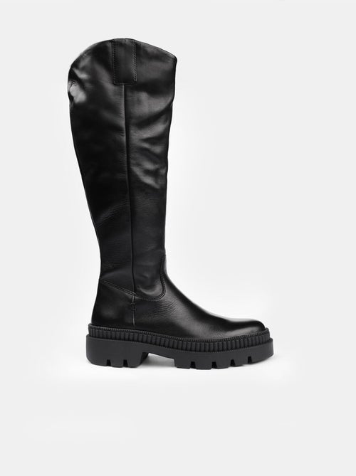 Bottines d'hiver en cuir BATA - Kiabi