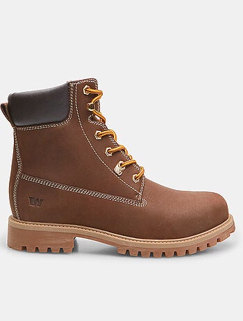 Bottines d'hiver en daim BATA Weinbrenner