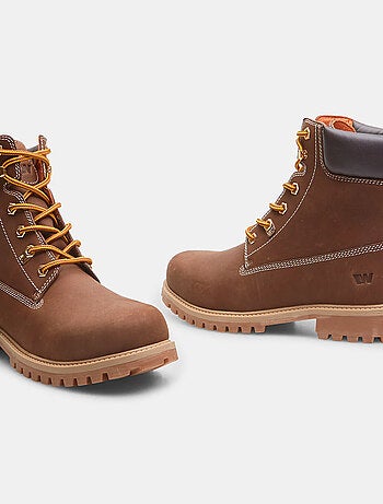 Bottines d'hiver en daim BATA Weinbrenner