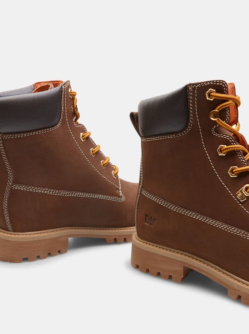 Bottines d'hiver en daim BATA Weinbrenner - Kiabi