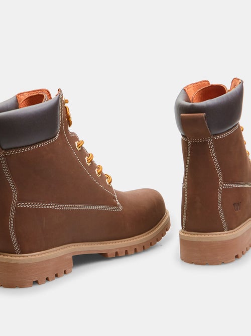 Bottines d'hiver en daim BATA Weinbrenner - Kiabi