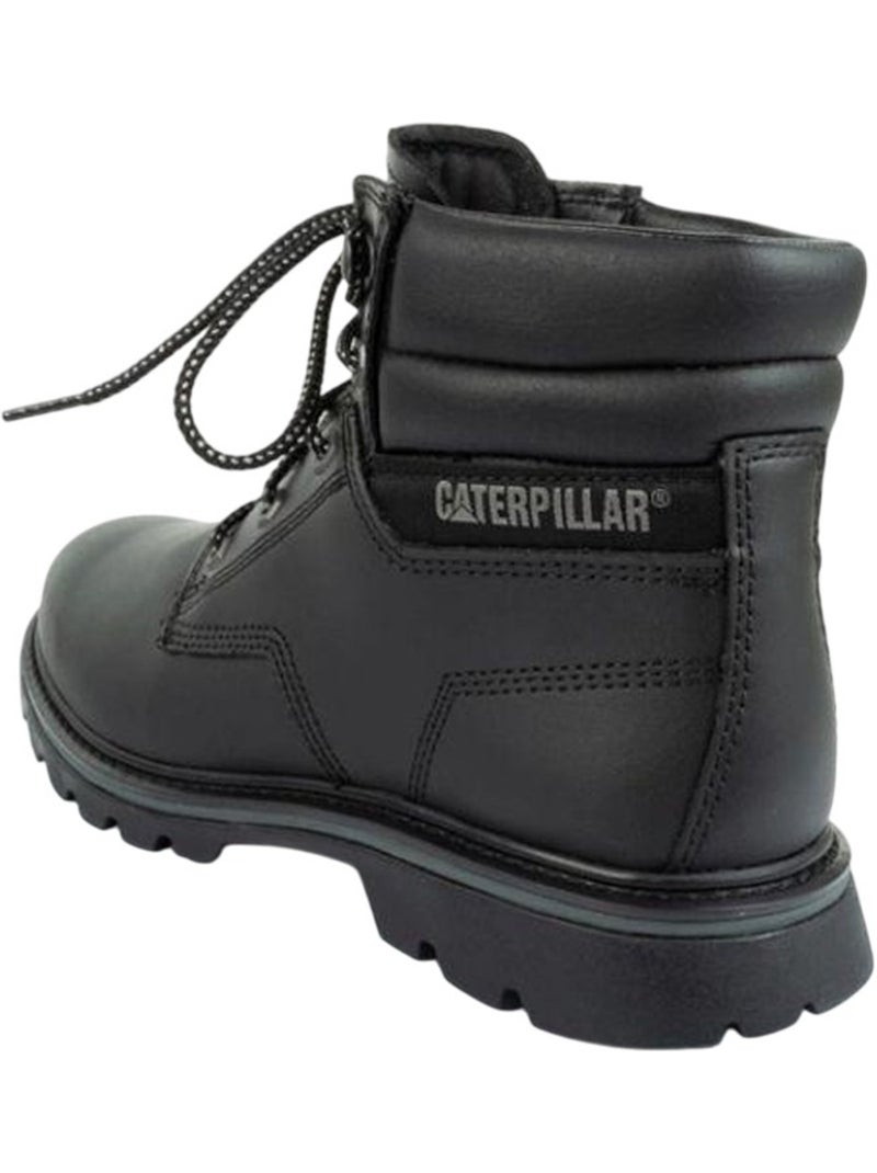 Bottines d'hiver quadrate - caterpillar Noir - Kiabi