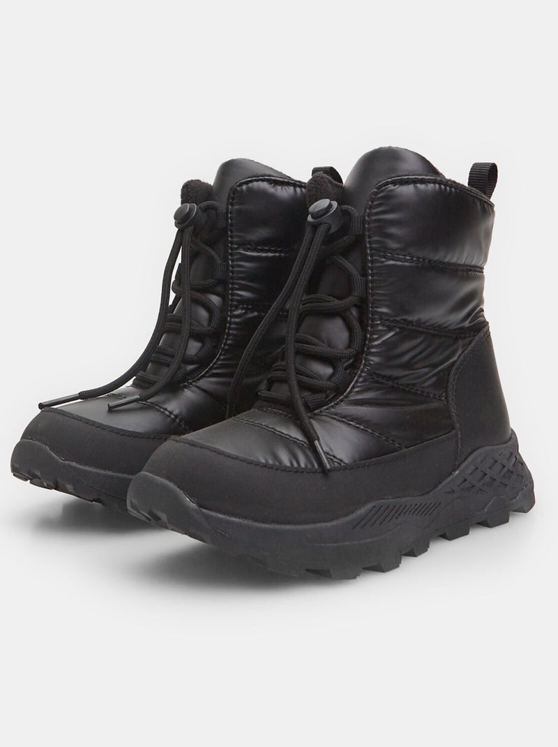 Bottines d’hiver rembourrées BATA Noir - Kiabi