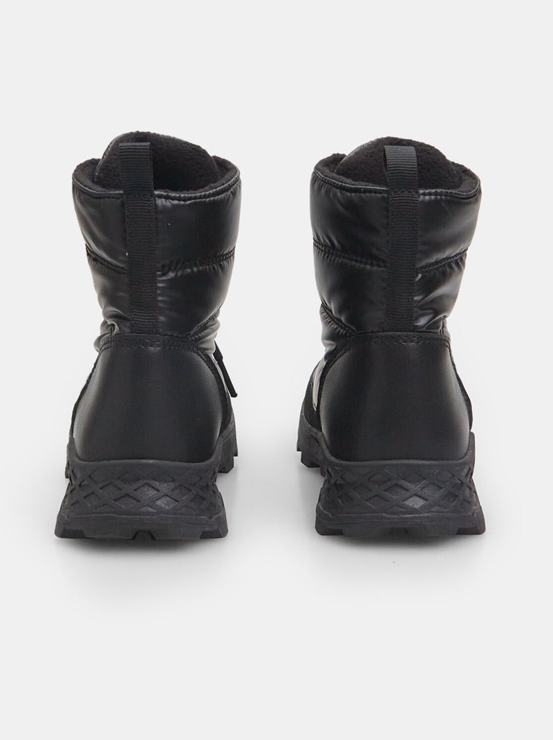 Bottines d’hiver rembourrées BATA Noir - Kiabi