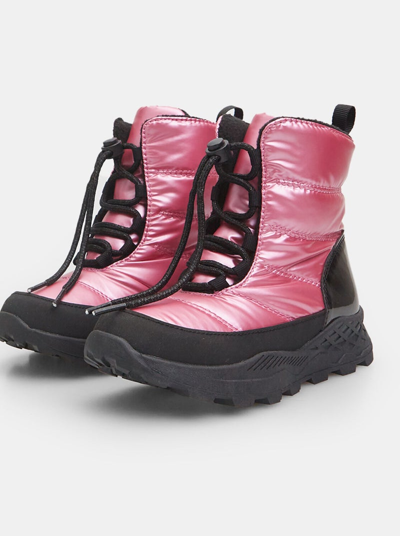 Bottines d’hiver rembourrées BATA Rose - Kiabi