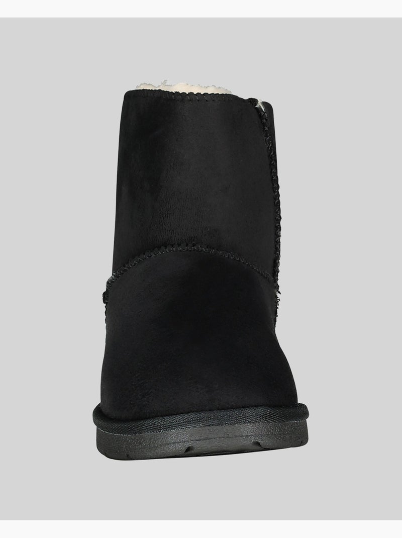 Bottines doublées odouce – geographical norway Noir - Kiabi